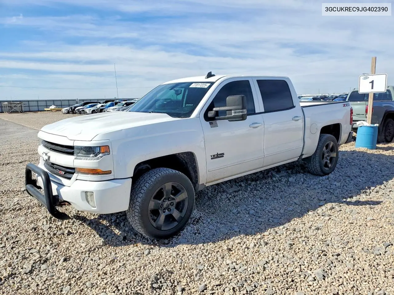 3GCUKREC9JG402390 2018 Chevrolet Silverado K1500 Lt