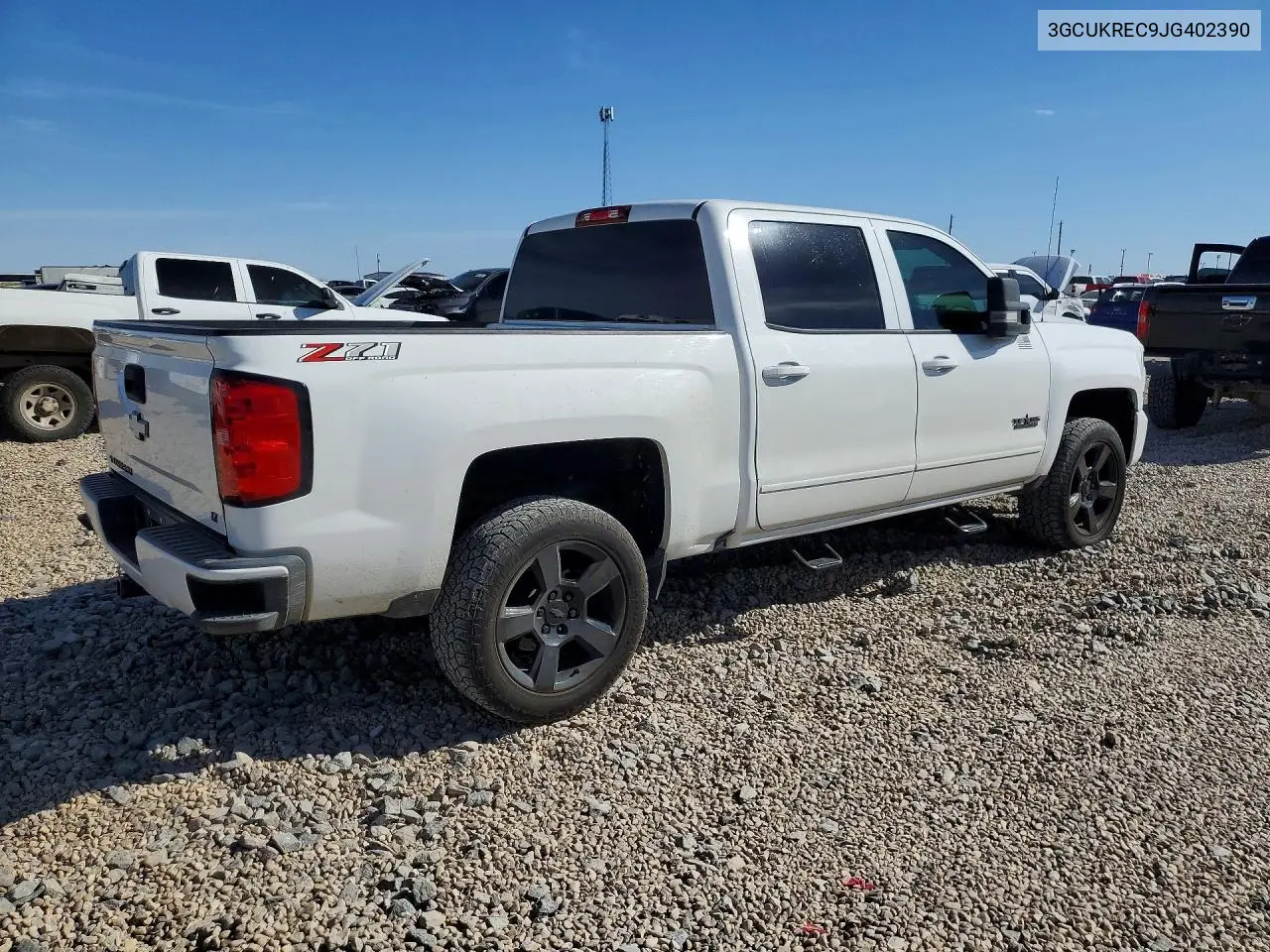 3GCUKREC9JG402390 2018 Chevrolet Silverado K1500 Lt