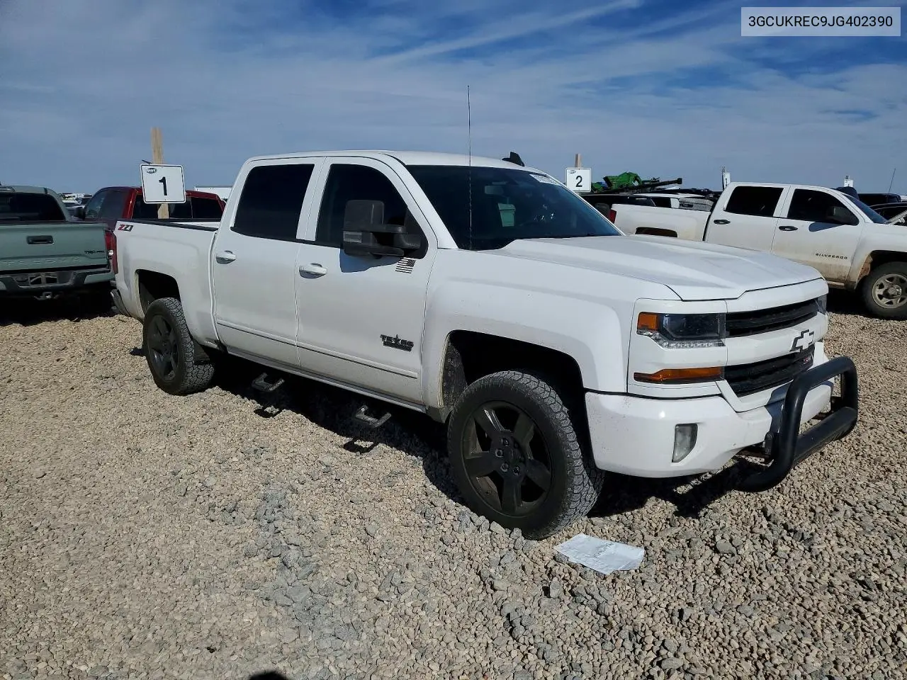 3GCUKREC9JG402390 2018 Chevrolet Silverado K1500 Lt