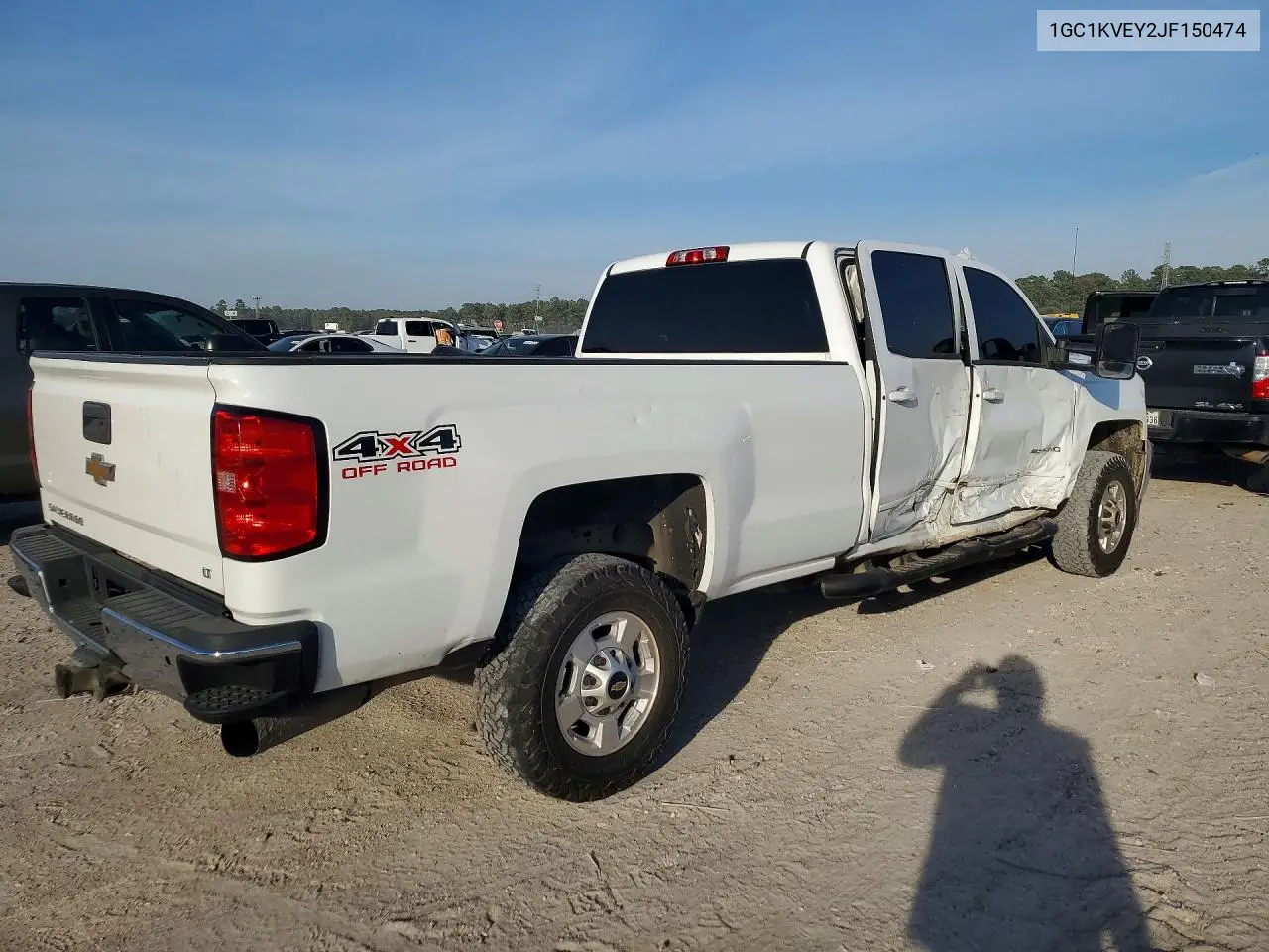 1GC1KVEY2JF150474 2018 Chevrolet Silverado K2500 Heavy Duty Lt