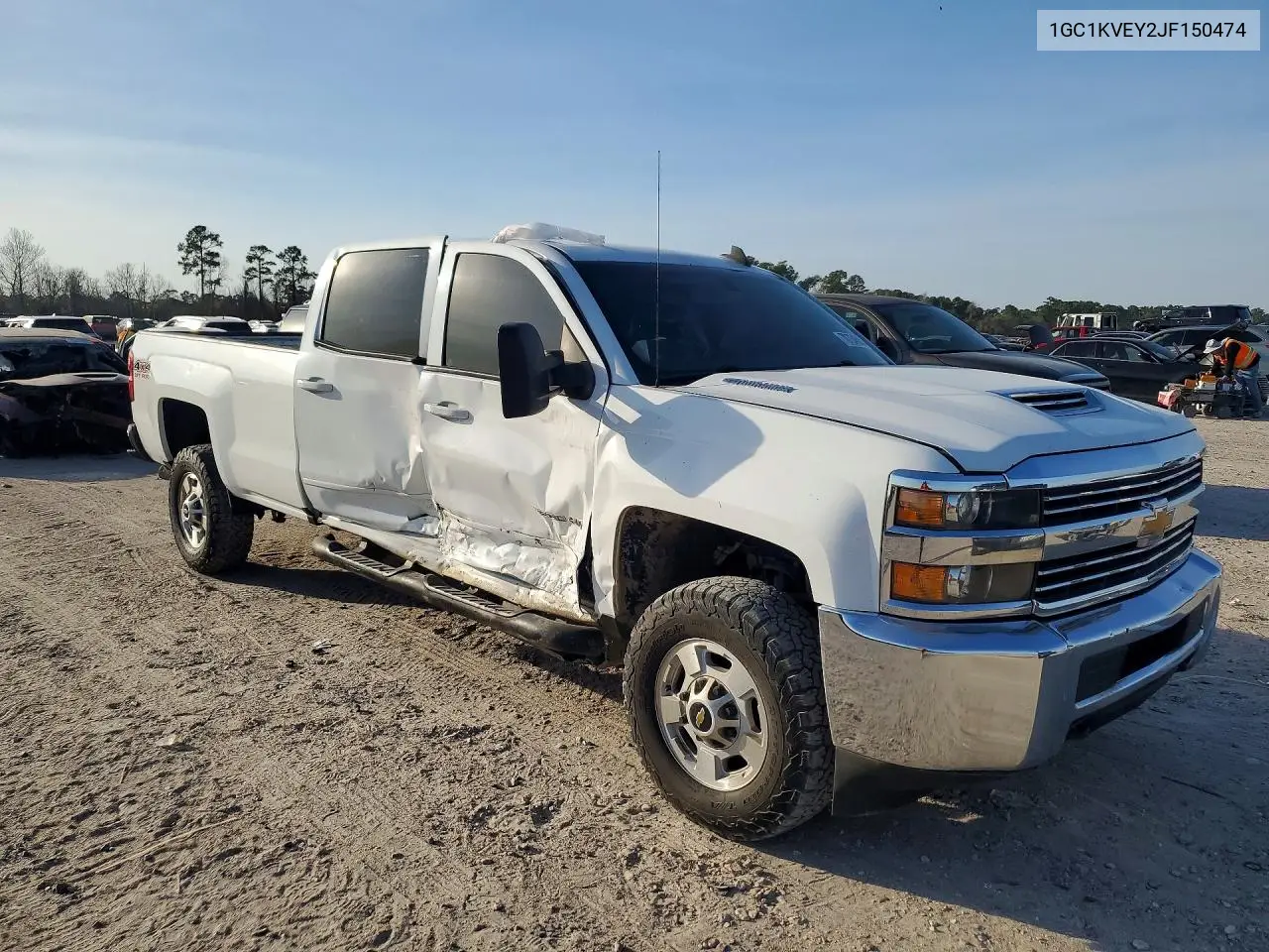 1GC1KVEY2JF150474 2018 Chevrolet Silverado K2500 Heavy Duty Lt