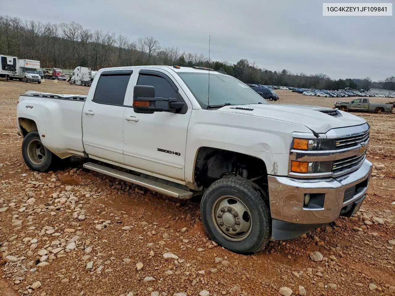 1GC4KZEY1JF109841 2018 Chevrolet Silverado K3500 Lt