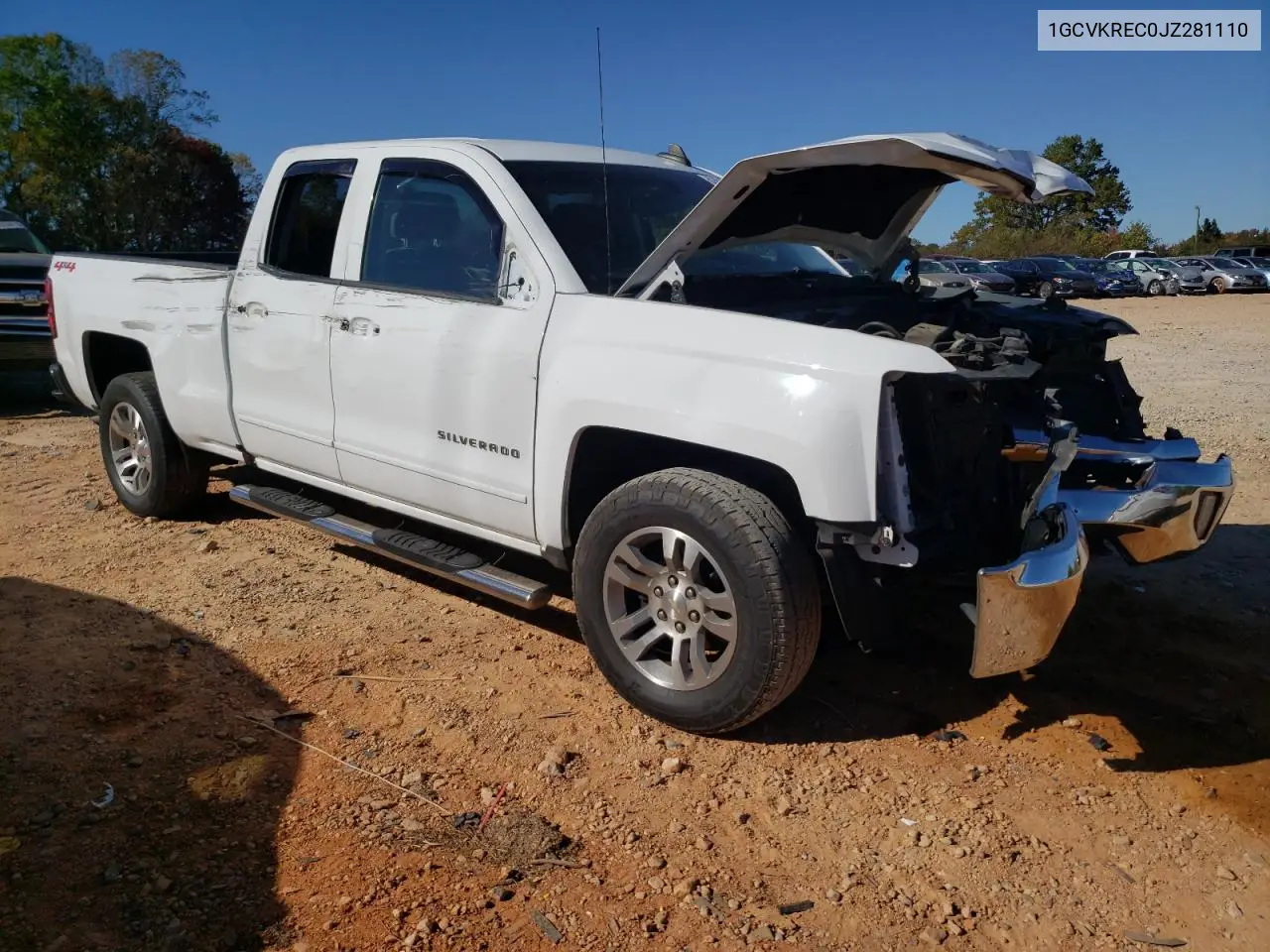 1GCVKREC0JZ281110 2018 Chevrolet Silverado K1500 Lt