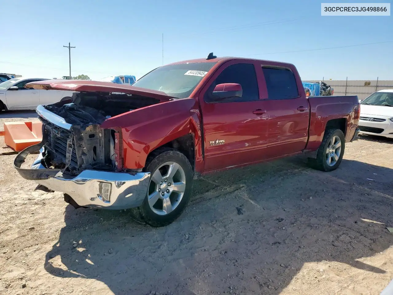 3GCPCREC3JG498866 2018 Chevrolet Silverado C1500 Lt