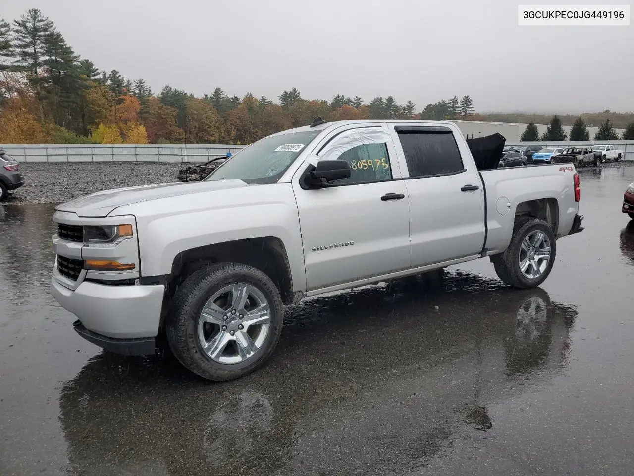 3GCUKPEC0JG449196 2018 Chevrolet Silverado K1500 Custom