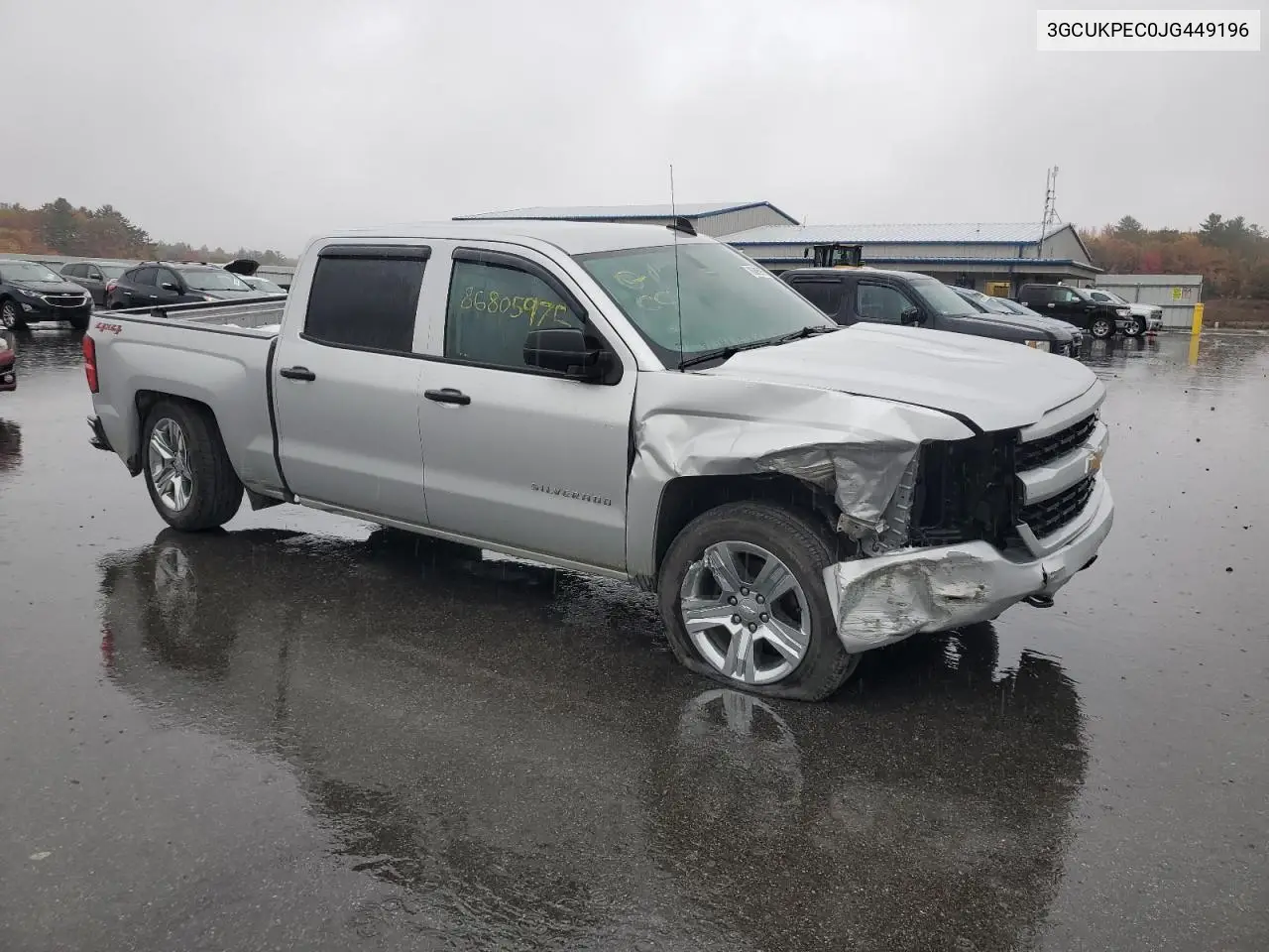 3GCUKPEC0JG449196 2018 Chevrolet Silverado K1500 Custom