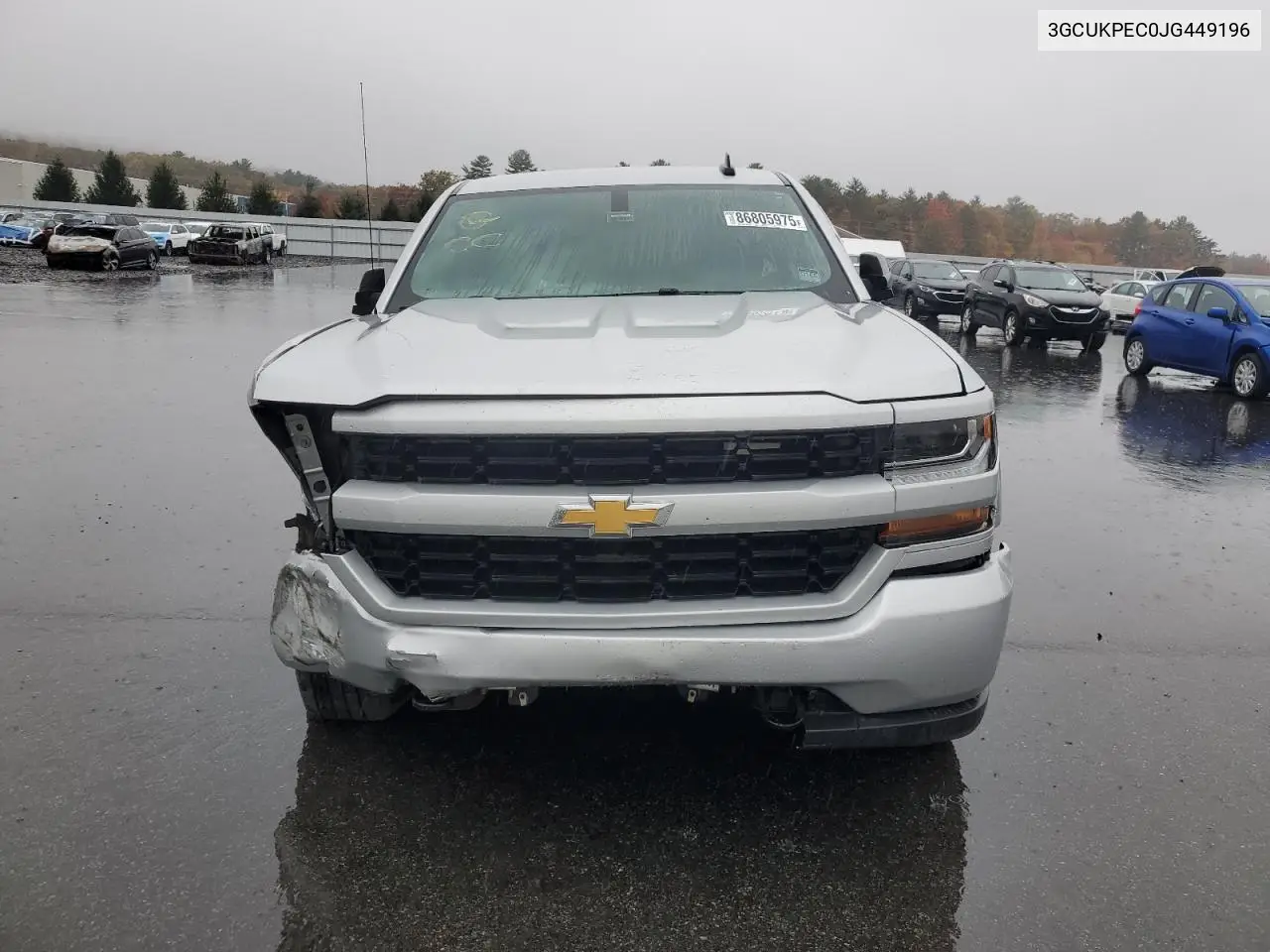 3GCUKPEC0JG449196 2018 Chevrolet Silverado K1500 Custom