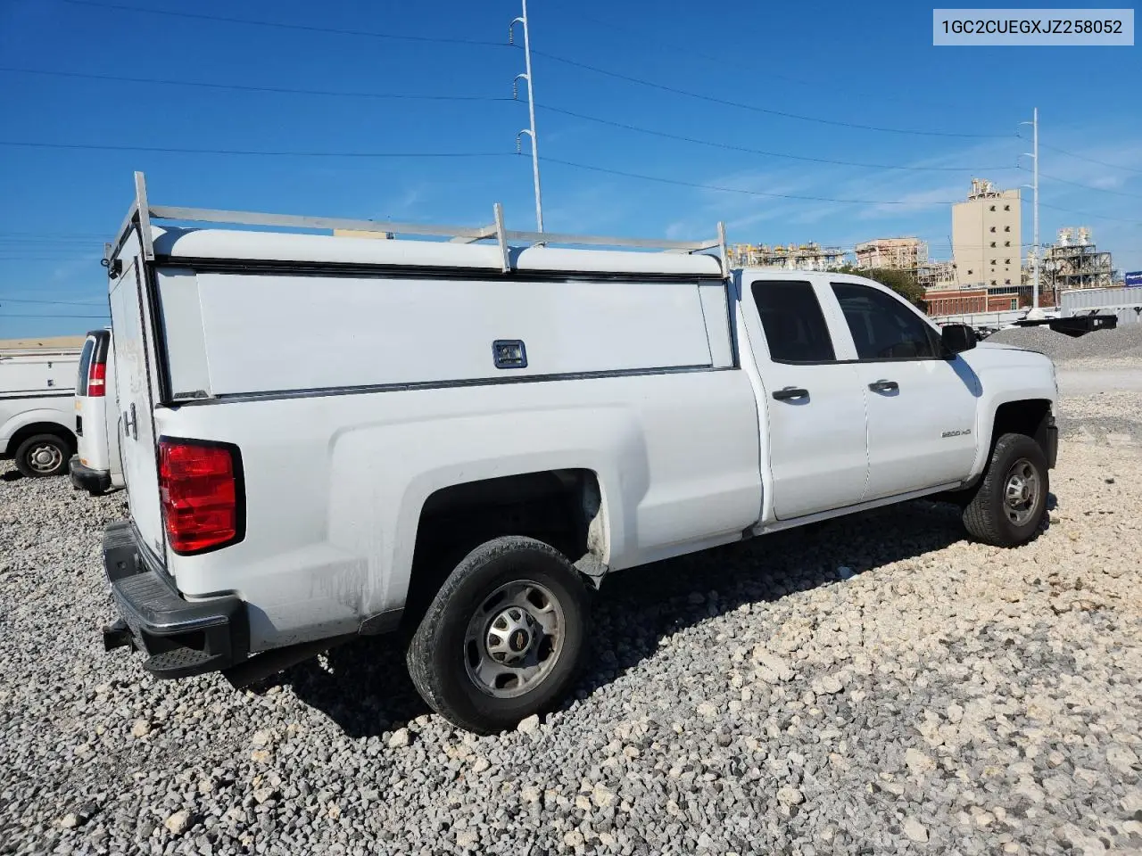 1GC2CUEGXJZ258052 2018 Chevrolet Silverado C2500 Heavy Duty