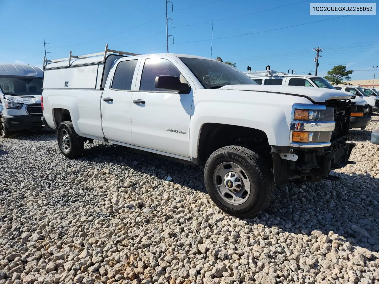 1GC2CUEGXJZ258052 2018 Chevrolet Silverado C2500 Heavy Duty