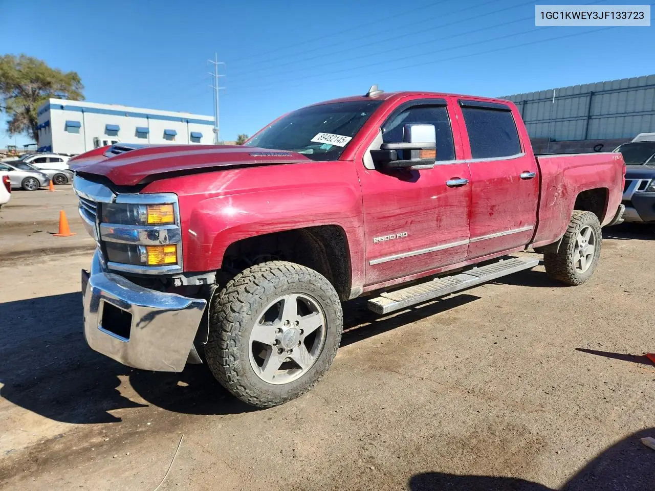 1GC1KWEY3JF133723 2018 Chevrolet Silverado K2500 Heavy Duty Ltz