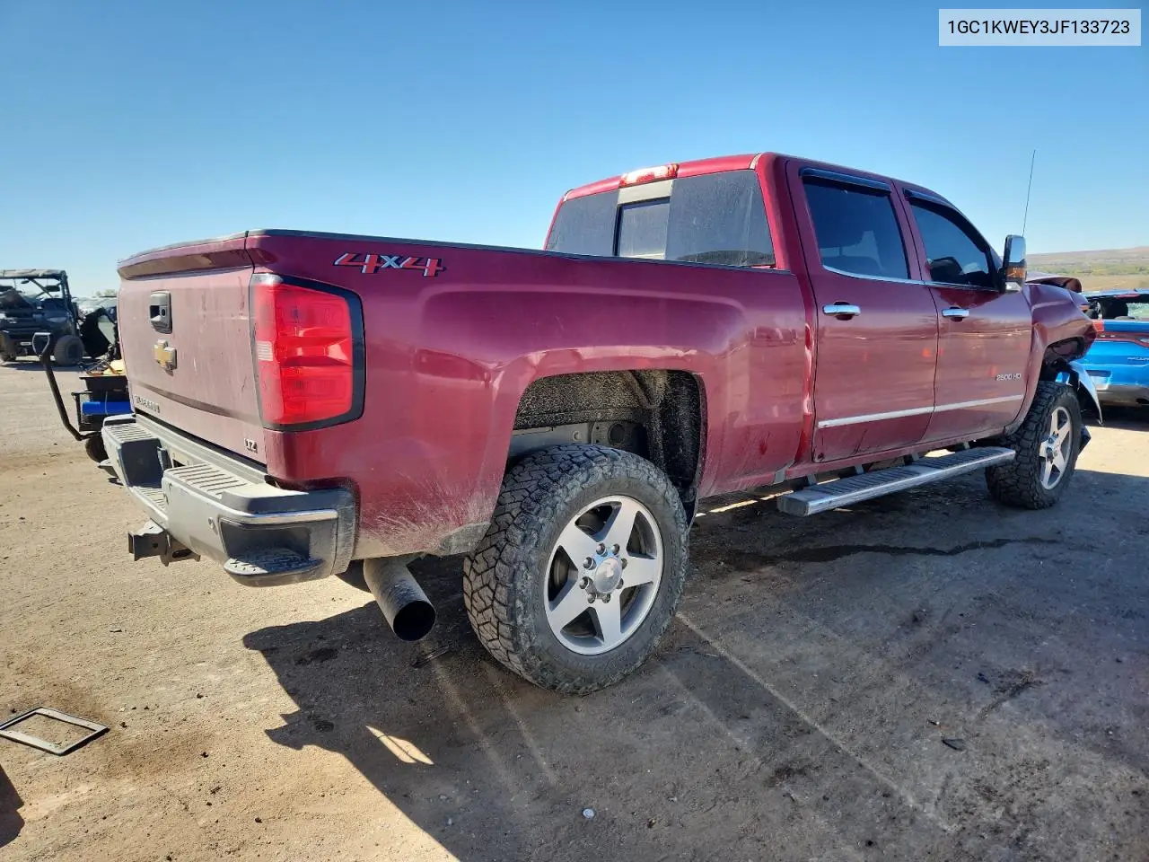 1GC1KWEY3JF133723 2018 Chevrolet Silverado K2500 Heavy Duty Ltz