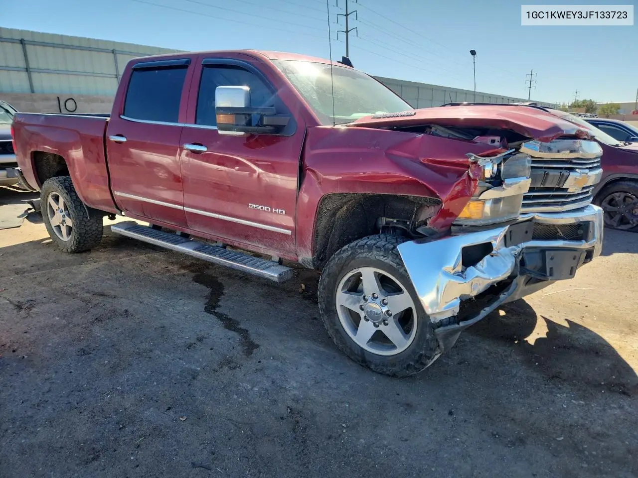 1GC1KWEY3JF133723 2018 Chevrolet Silverado K2500 Heavy Duty Ltz