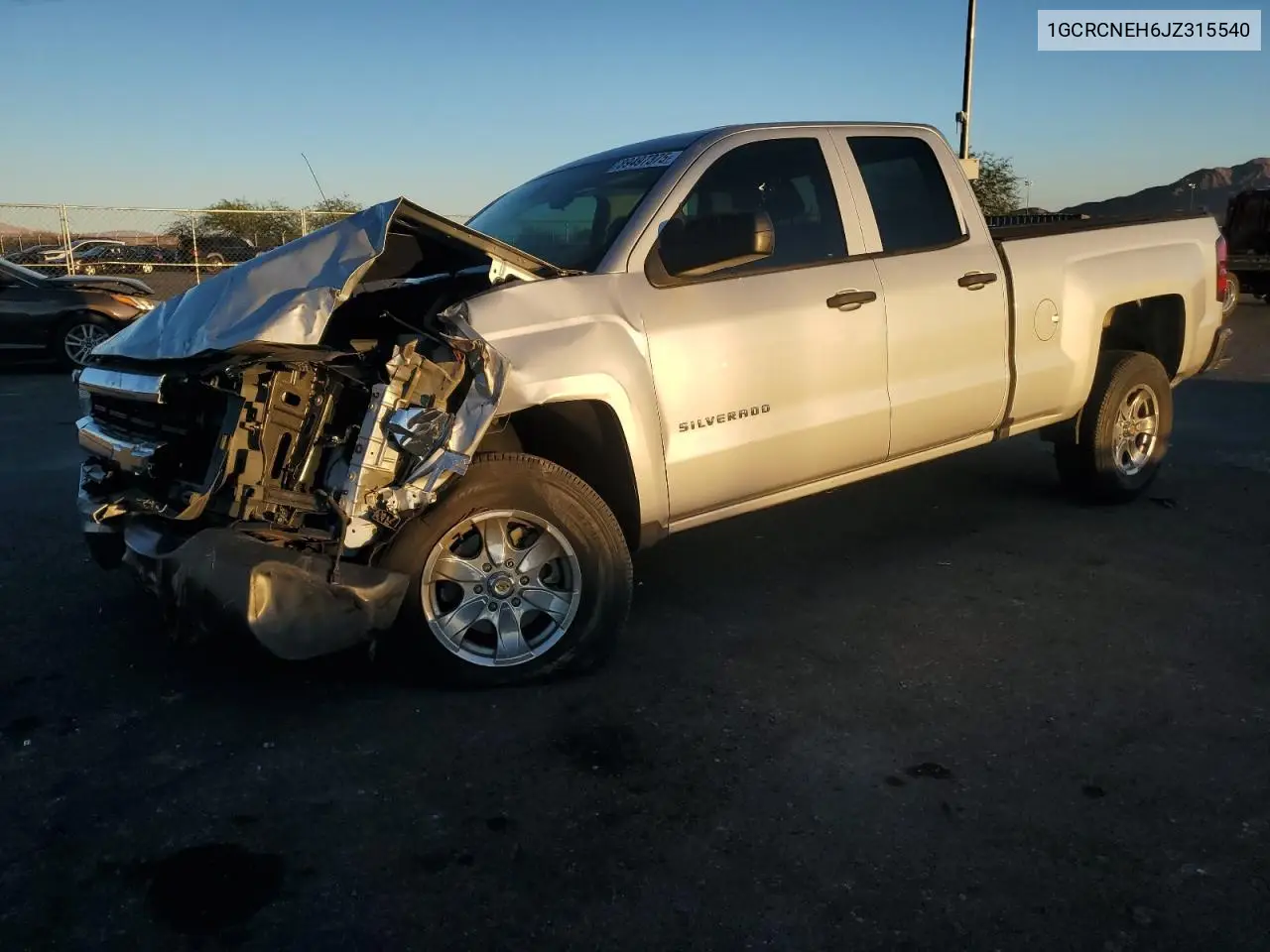1GCRCNEH6JZ315540 2018 Chevrolet Silverado C1500