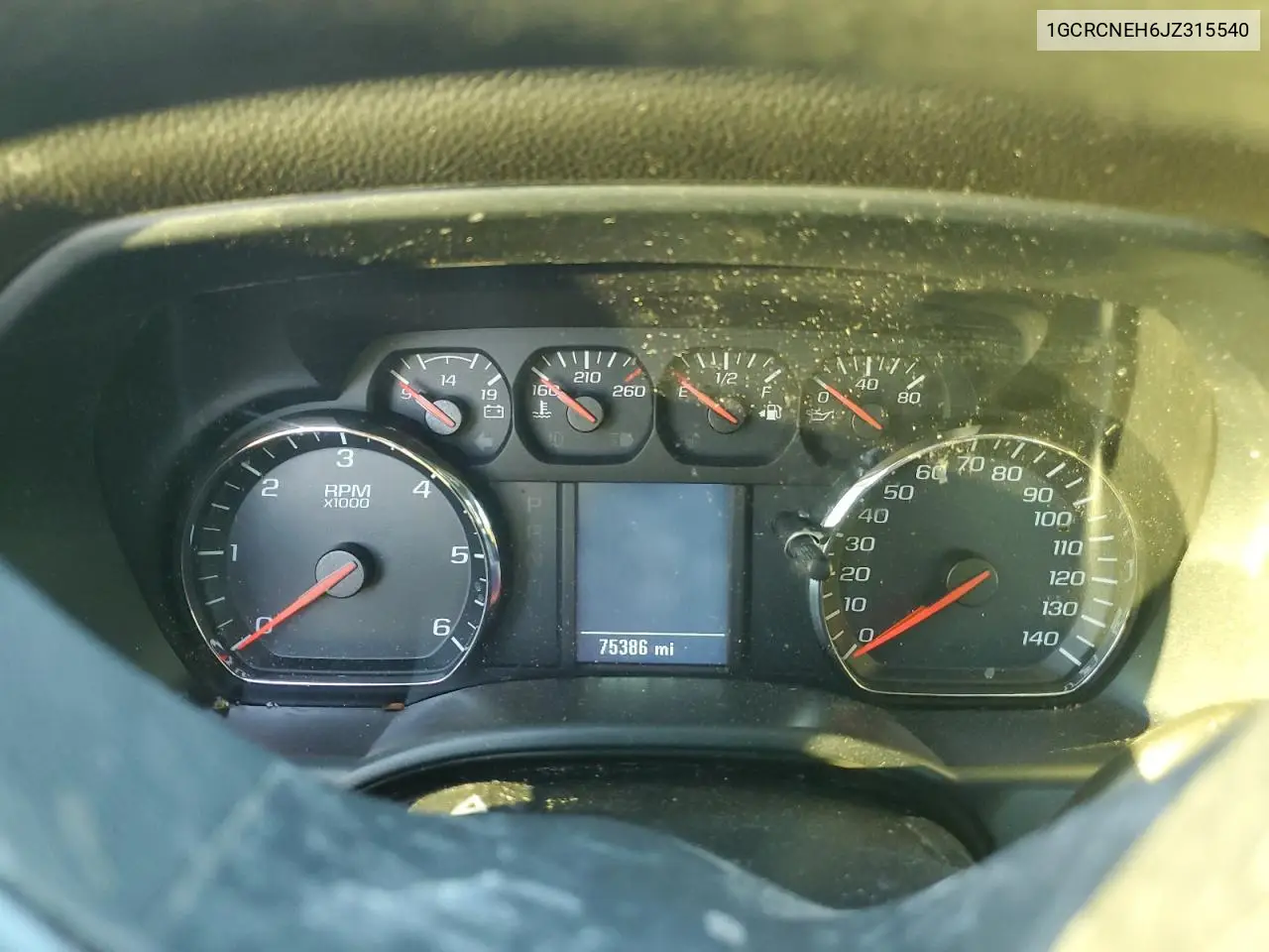 1GCRCNEH6JZ315540 2018 Chevrolet Silverado C1500