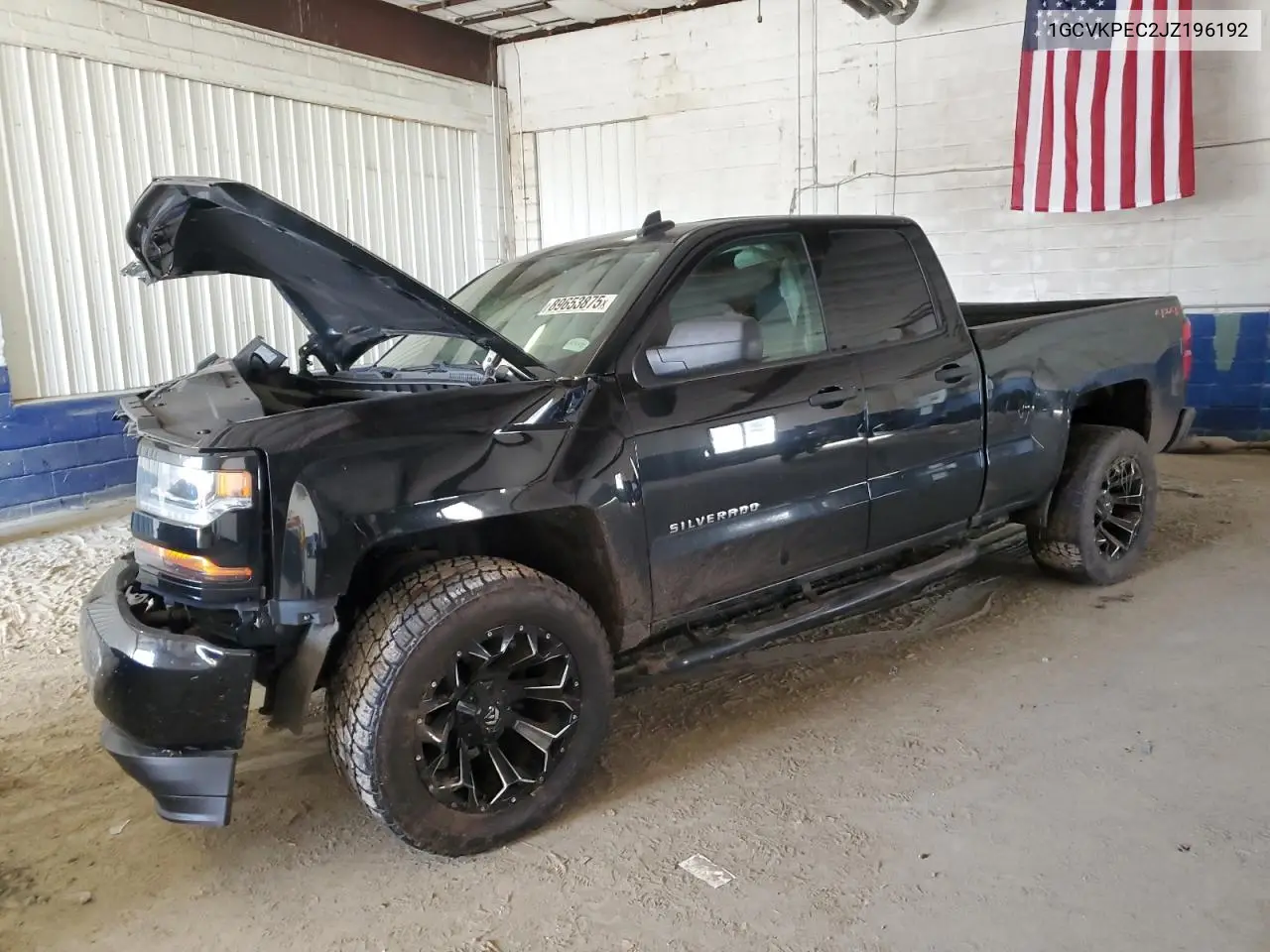 1GCVKPEC2JZ196192 2018 Chevrolet Silverado K1500 Custom