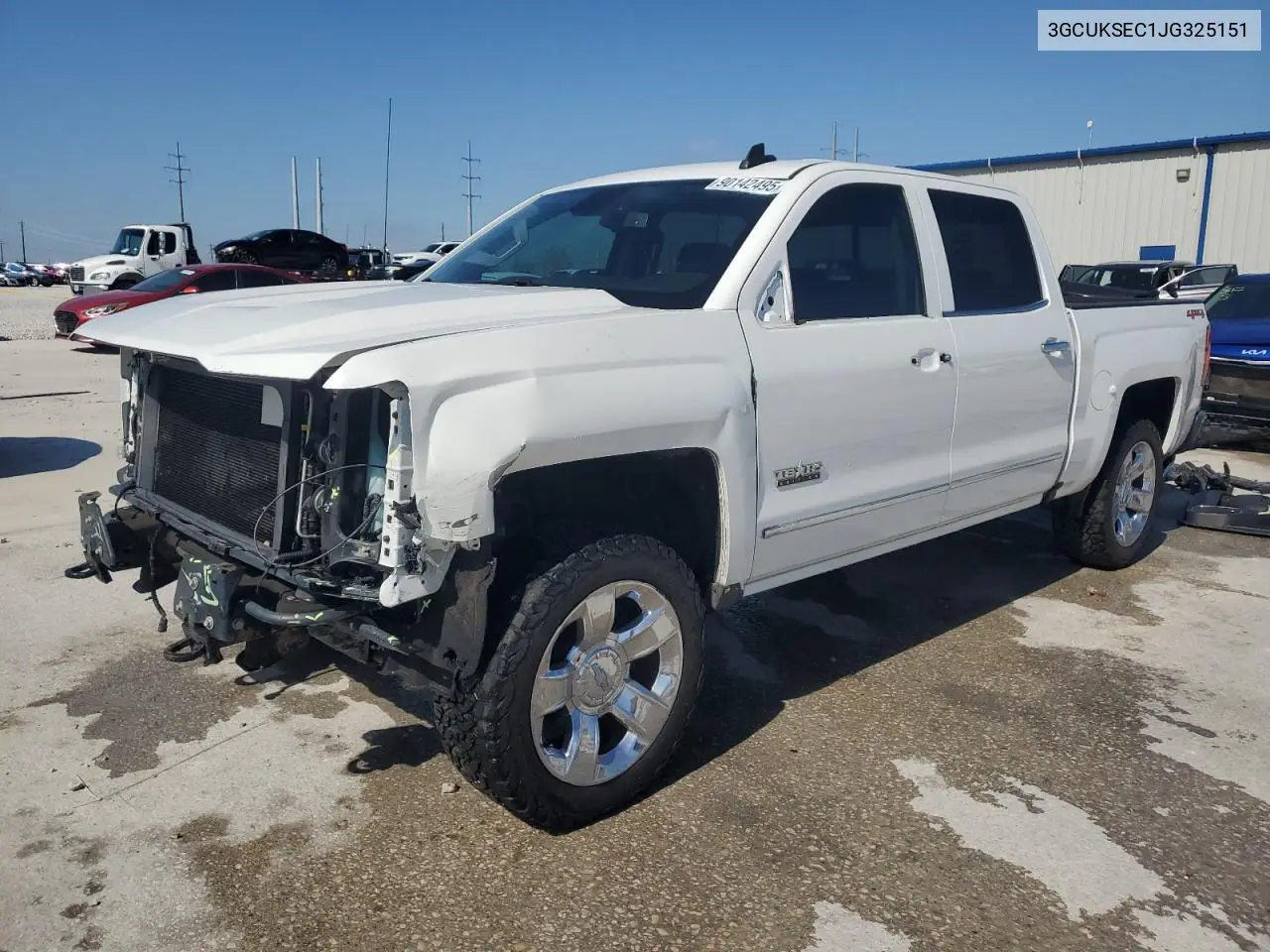3GCUKSEC1JG325151 2018 Chevrolet Silverado K1500 Ltz