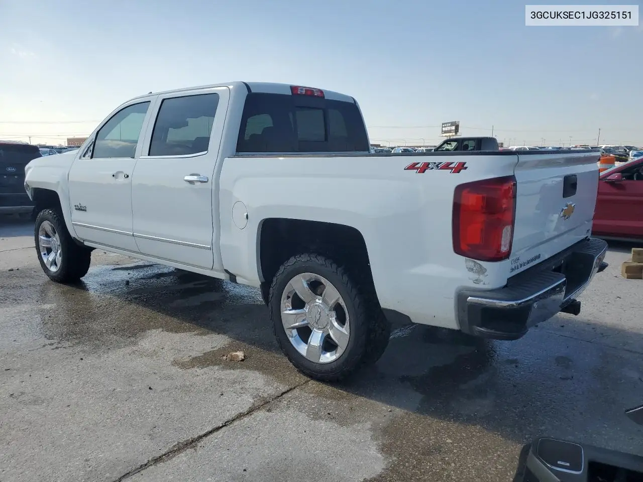 3GCUKSEC1JG325151 2018 Chevrolet Silverado K1500 Ltz