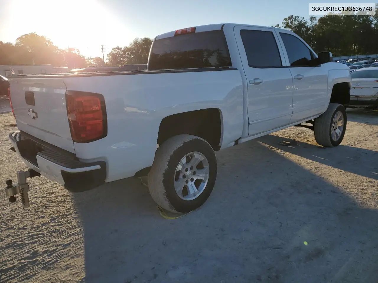 3GCUKREC1JG636748 2018 Chevrolet Silverado K1500 Lt