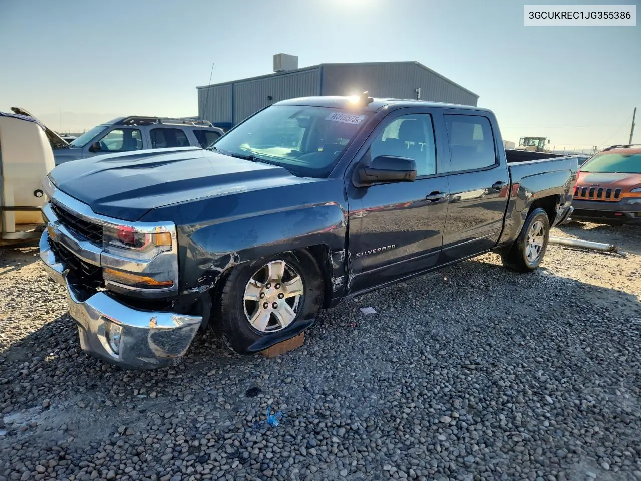 3GCUKREC1JG355386 2018 Chevrolet Silverado K1500 Lt