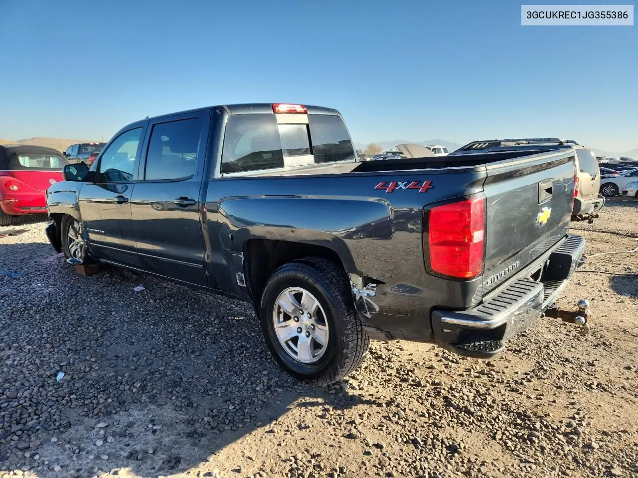 3GCUKREC1JG355386 2018 Chevrolet Silverado K1500 Lt