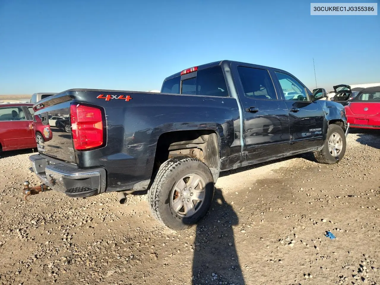 3GCUKREC1JG355386 2018 Chevrolet Silverado K1500 Lt