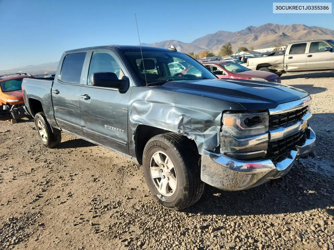 3GCUKREC1JG355386 2018 Chevrolet Silverado K1500 Lt