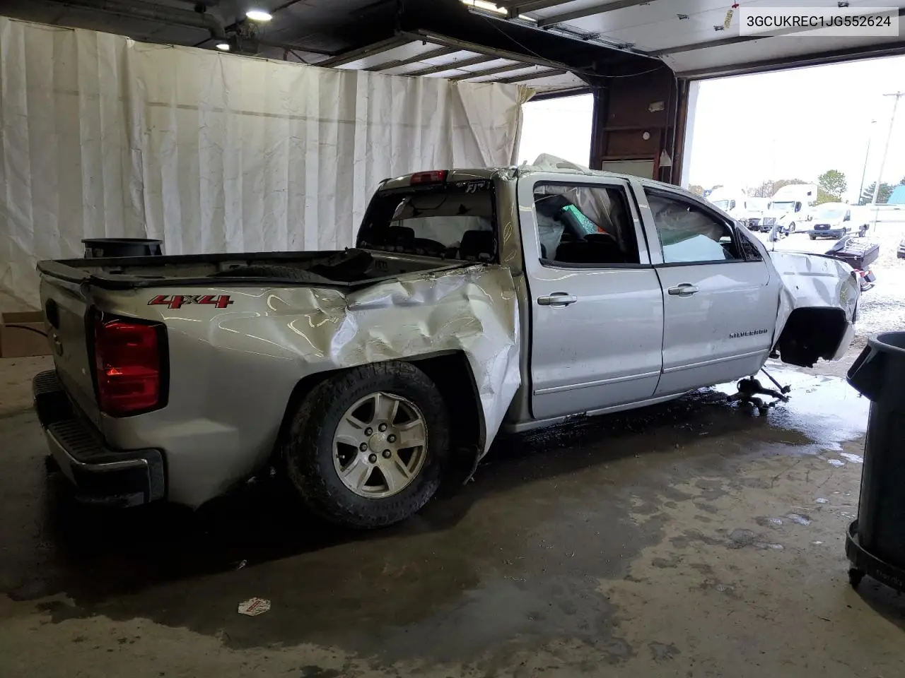 3GCUKREC1JG552624 2018 Chevrolet Silverado K1500 Lt