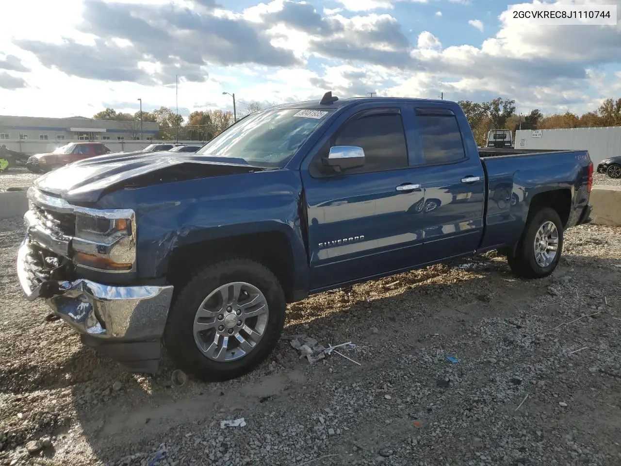 2GCVKREC8J1110744 2018 Chevrolet Silverado K1500 Lt