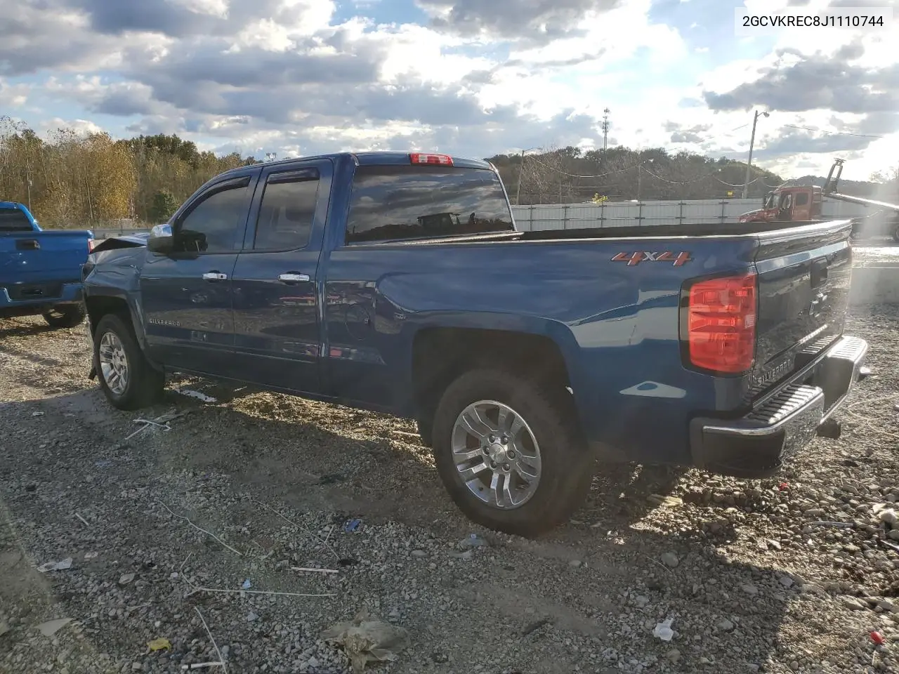 2GCVKREC8J1110744 2018 Chevrolet Silverado K1500 Lt