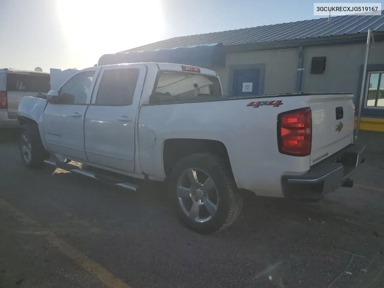 3GCUKRECXJG519167 2018 Chevrolet Silverado K1500 Lt