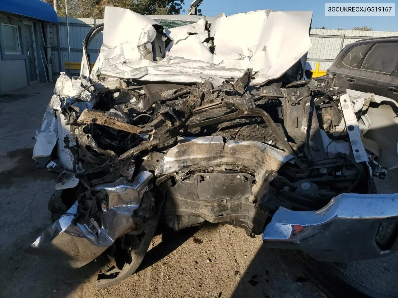 3GCUKRECXJG519167 2018 Chevrolet Silverado K1500 Lt