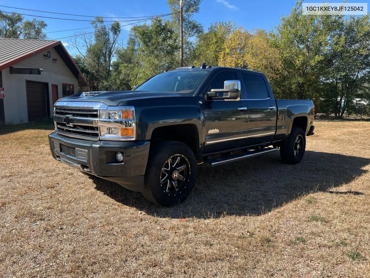 1GC1KXEY8JF125042 2018 Chevrolet Silverado K2500 High Country