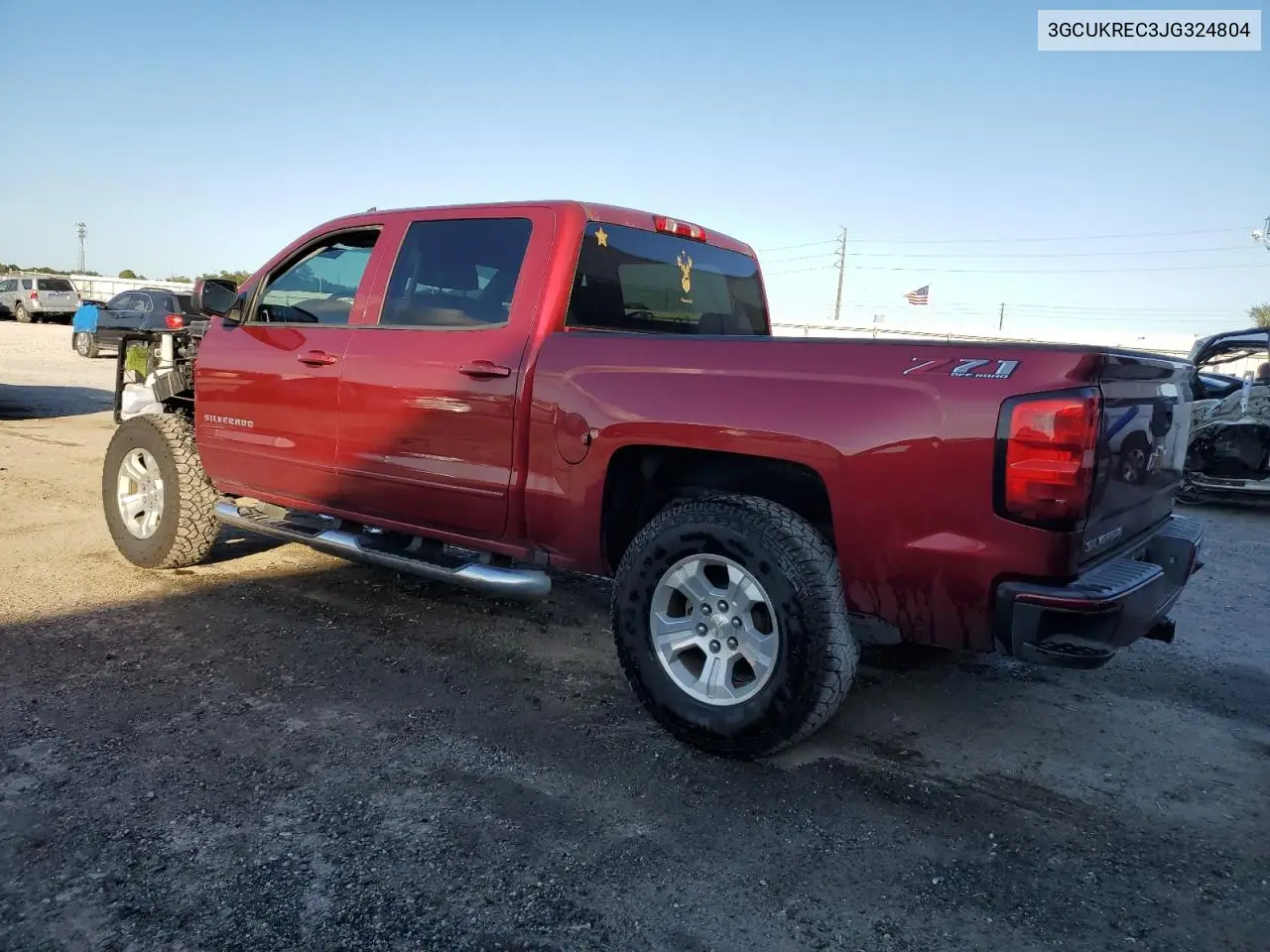 3GCUKREC3JG324804 2018 Chevrolet Silverado K1500 Lt