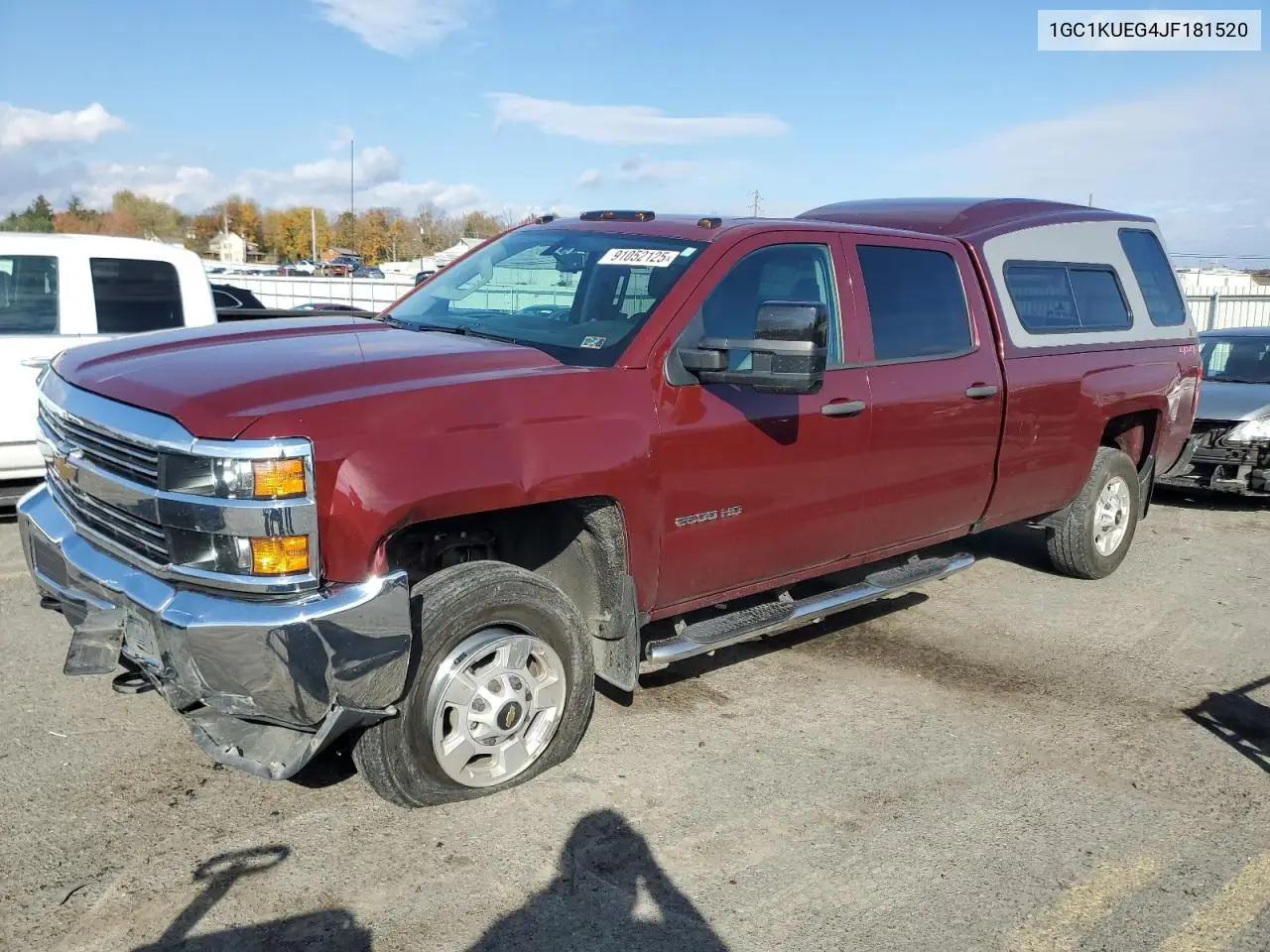 1GC1KUEG4JF181520 2018 Chevrolet Silverado K2500 Heavy Duty