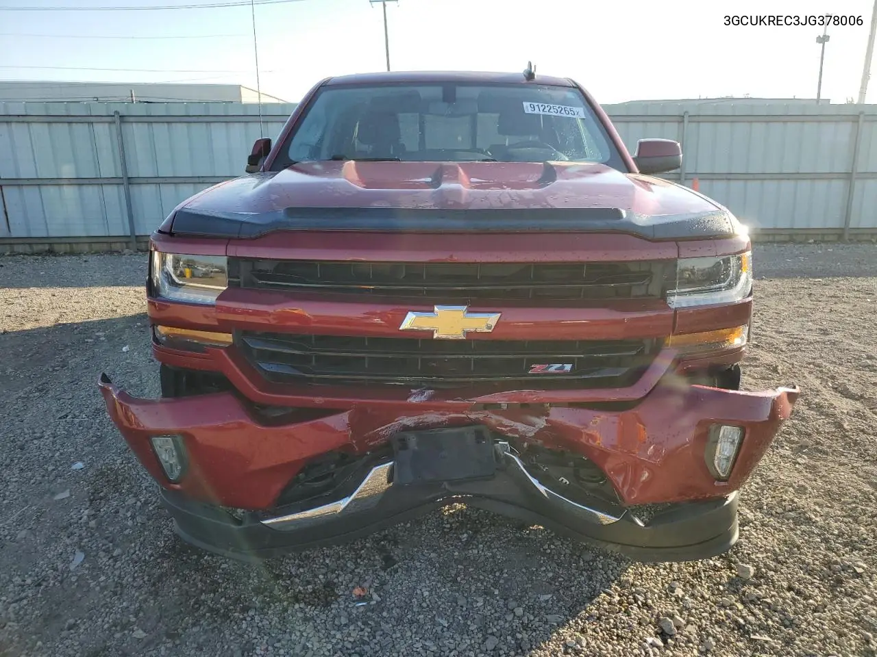 3GCUKREC3JG378006 2018 Chevrolet Silverado K1500 Lt