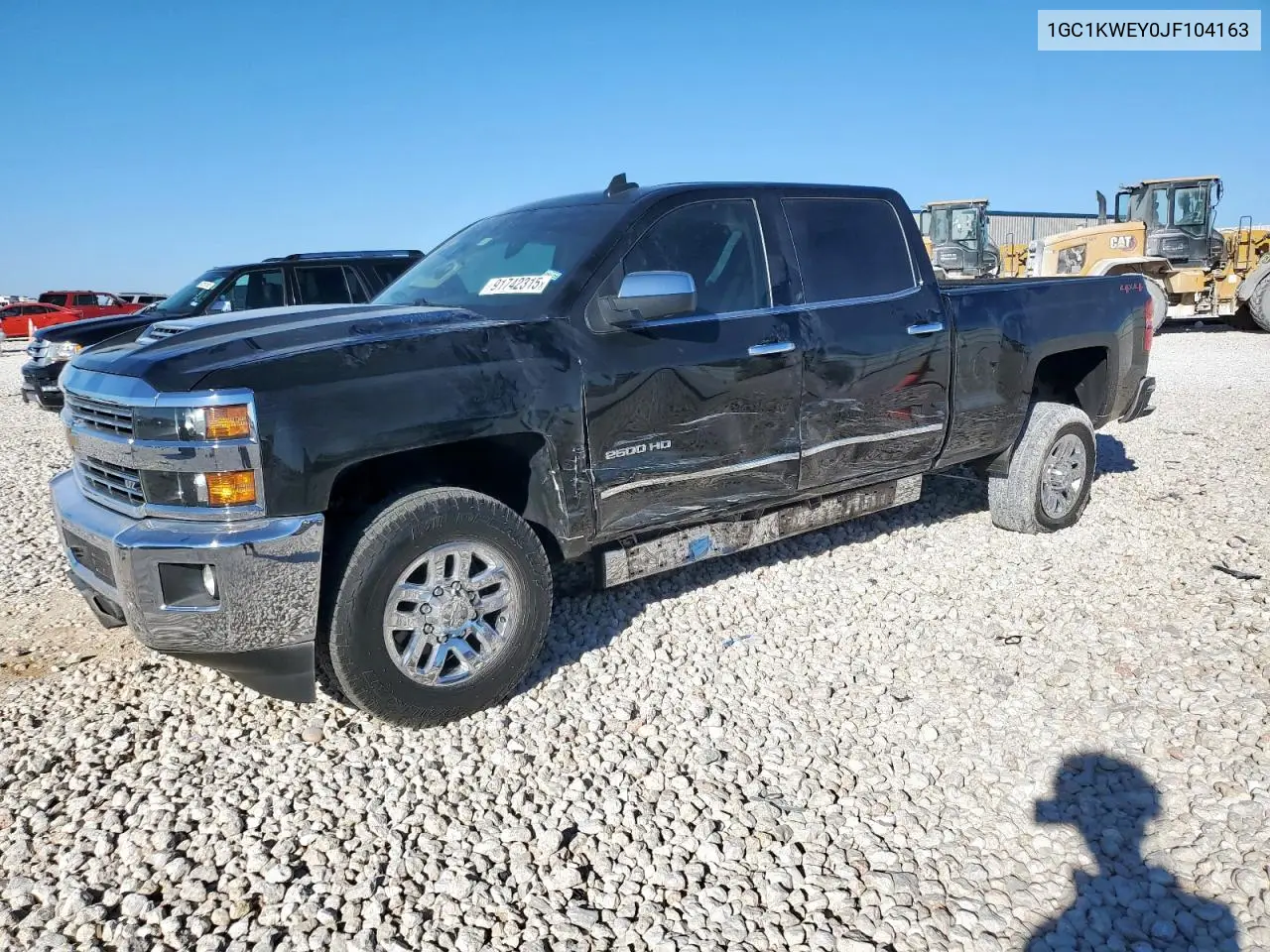 1GC1KWEY0JF104163 2018 Chevrolet Silverado K2500 Heavy Duty Ltz