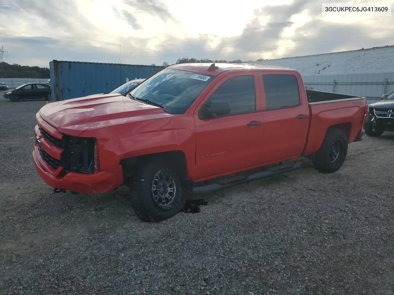3GCUKPEC6JG413609 2018 Chevrolet Silverado K1500 Custom