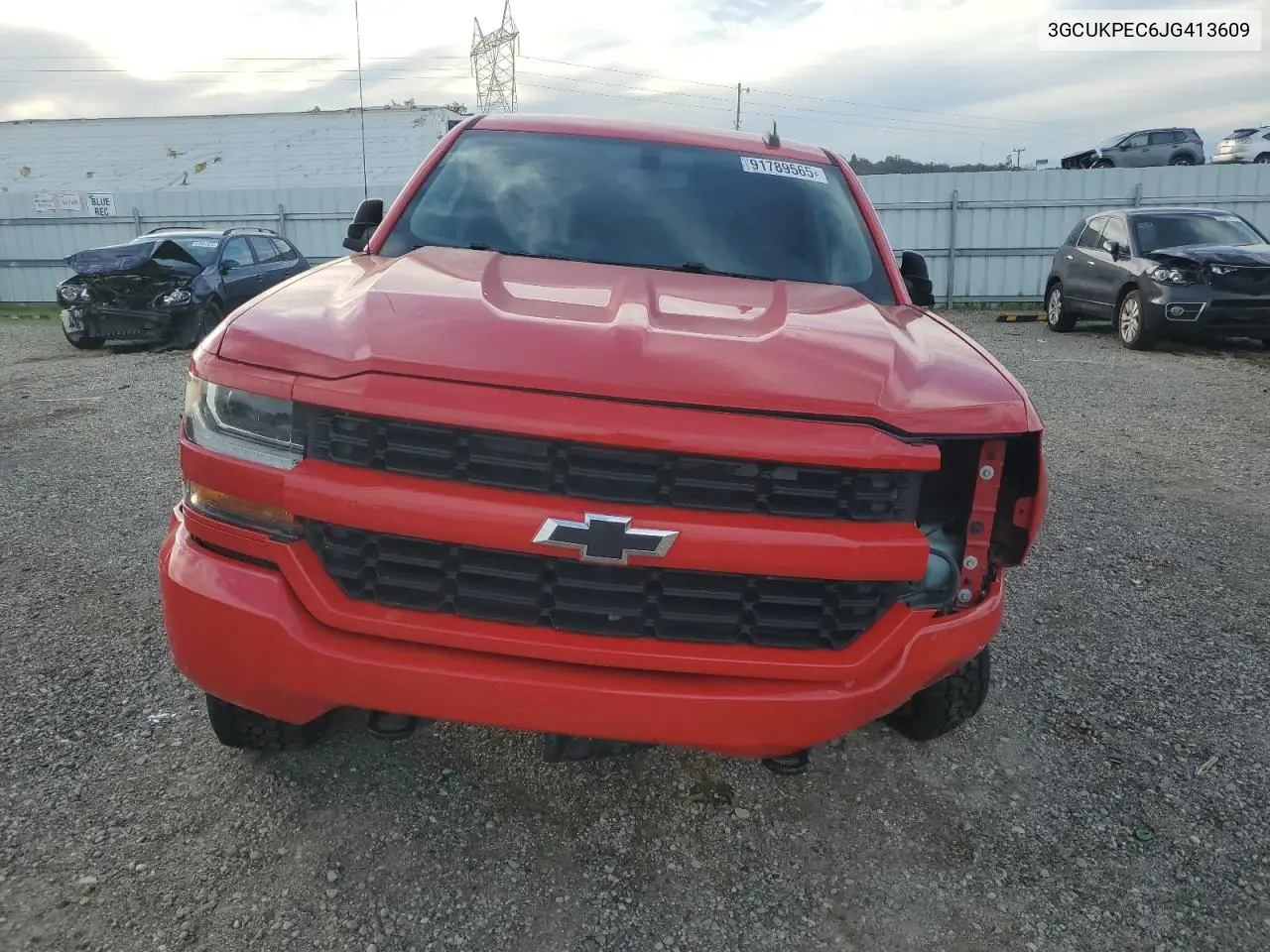 3GCUKPEC6JG413609 2018 Chevrolet Silverado K1500 Custom