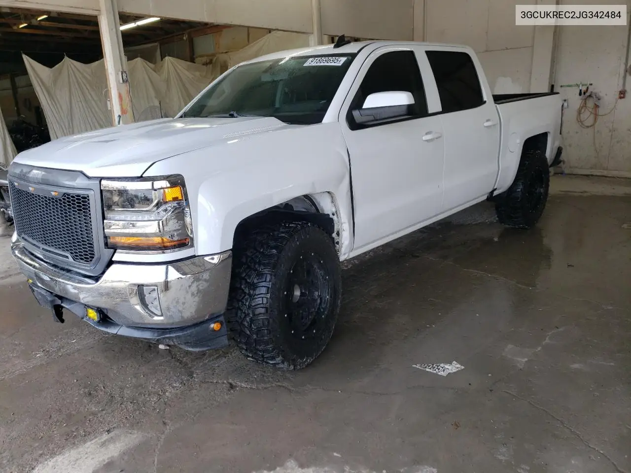3GCUKREC2JG342484 2018 Chevrolet Silverado K1500 Lt