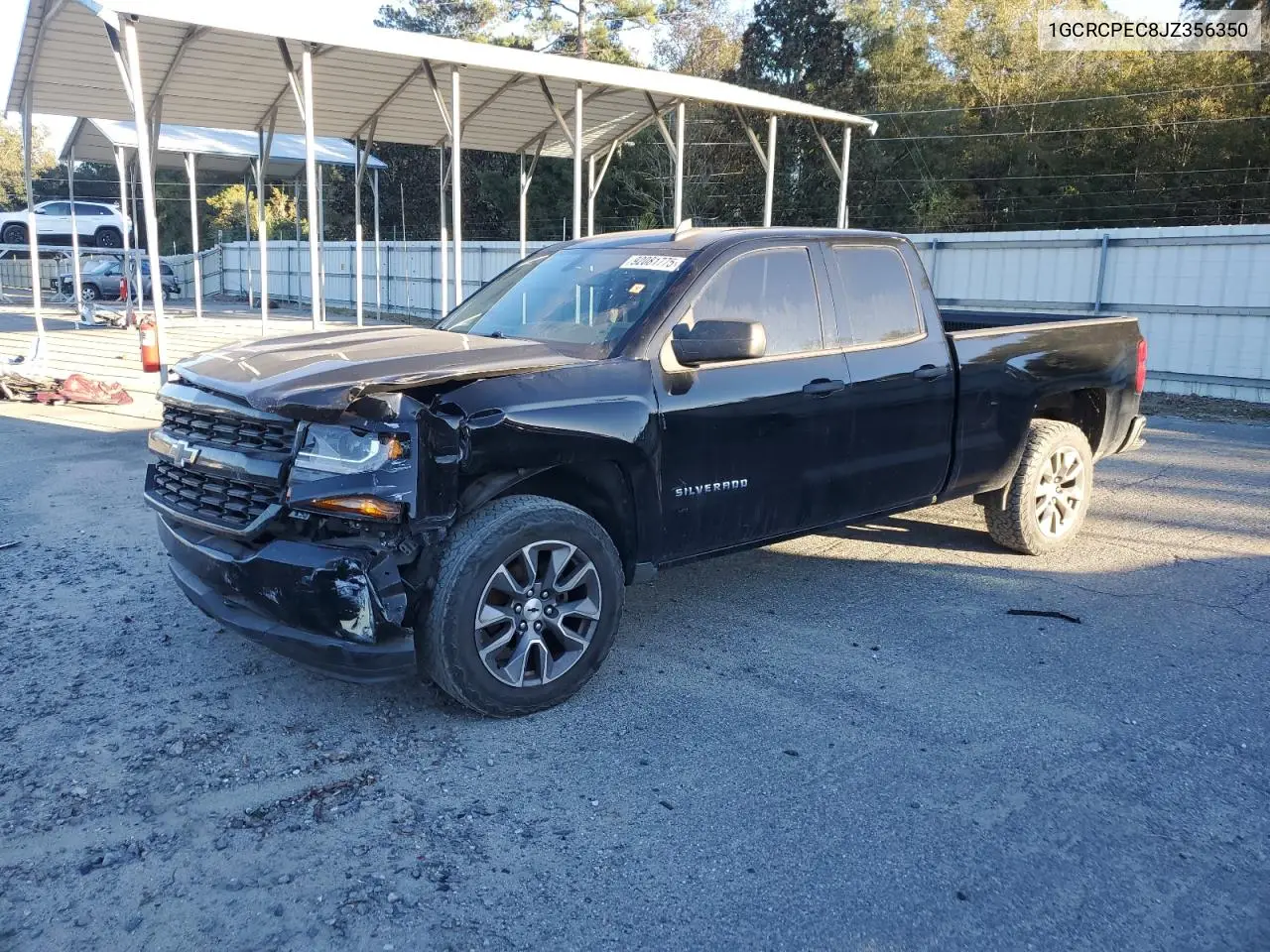 1GCRCPEC8JZ356350 2018 Chevrolet Silverado C1500 Custom