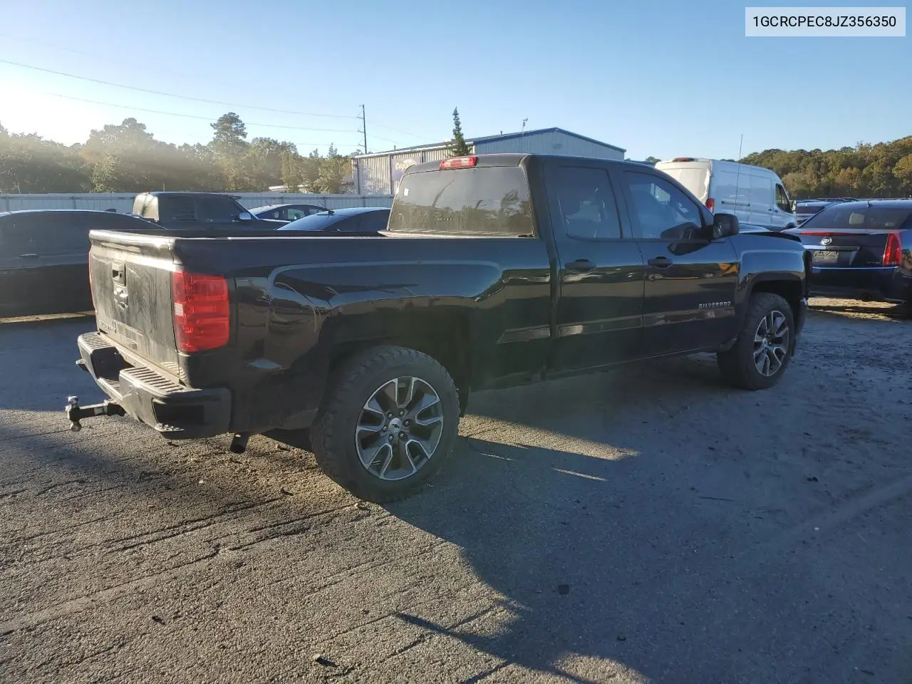 1GCRCPEC8JZ356350 2018 Chevrolet Silverado C1500 Custom
