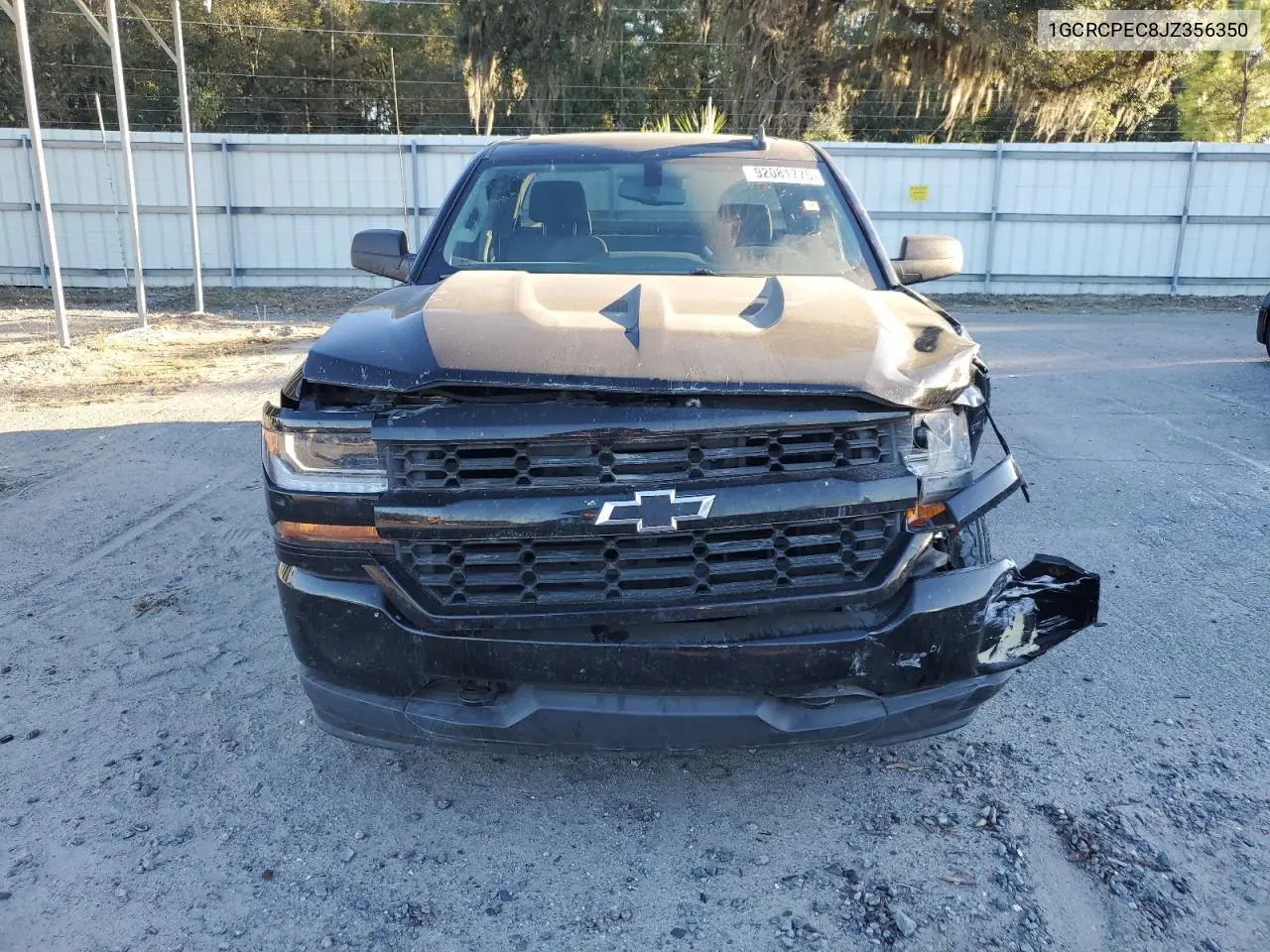 1GCRCPEC8JZ356350 2018 Chevrolet Silverado C1500 Custom