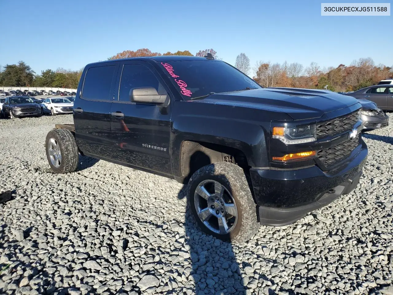 3GCUKPECXJG511588 2018 Chevrolet Silverado K1500 Custom