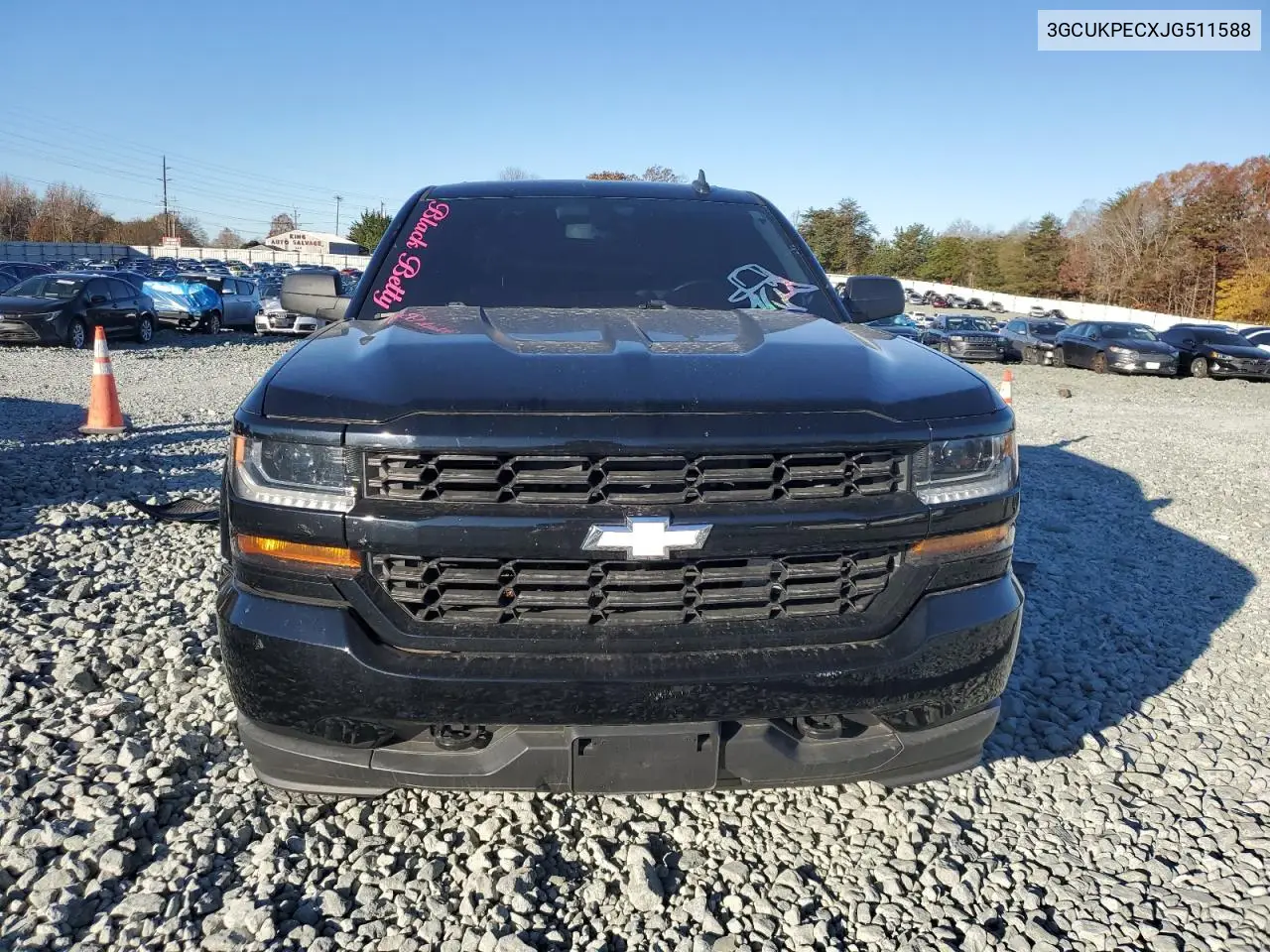 3GCUKPECXJG511588 2018 Chevrolet Silverado K1500 Custom
