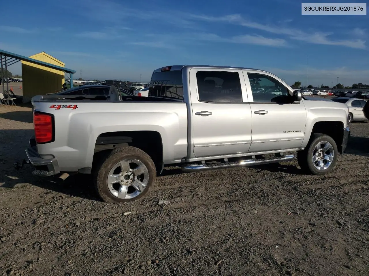 3GCUKRERXJG201876 2018 Chevrolet Silverado K1500 Lt