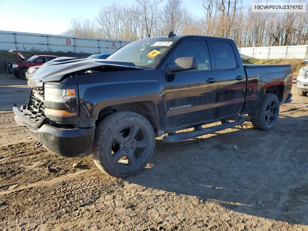 1GCVKPEC9JZ379752 2018 Chevrolet Silverado K1500 Custom