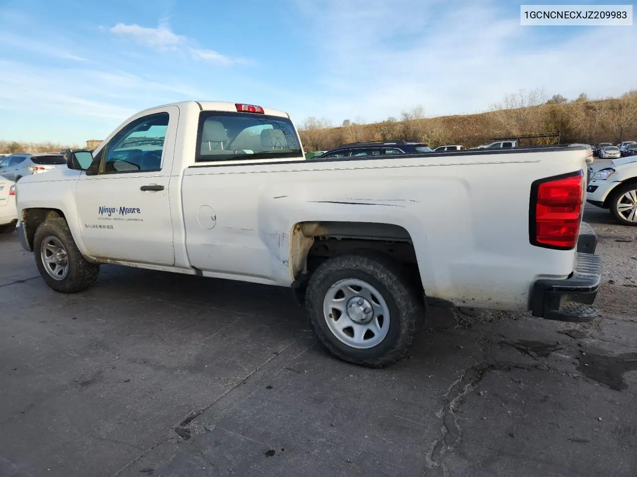 1GCNCNECXJZ209983 2018 Chevrolet Silverado C1500
