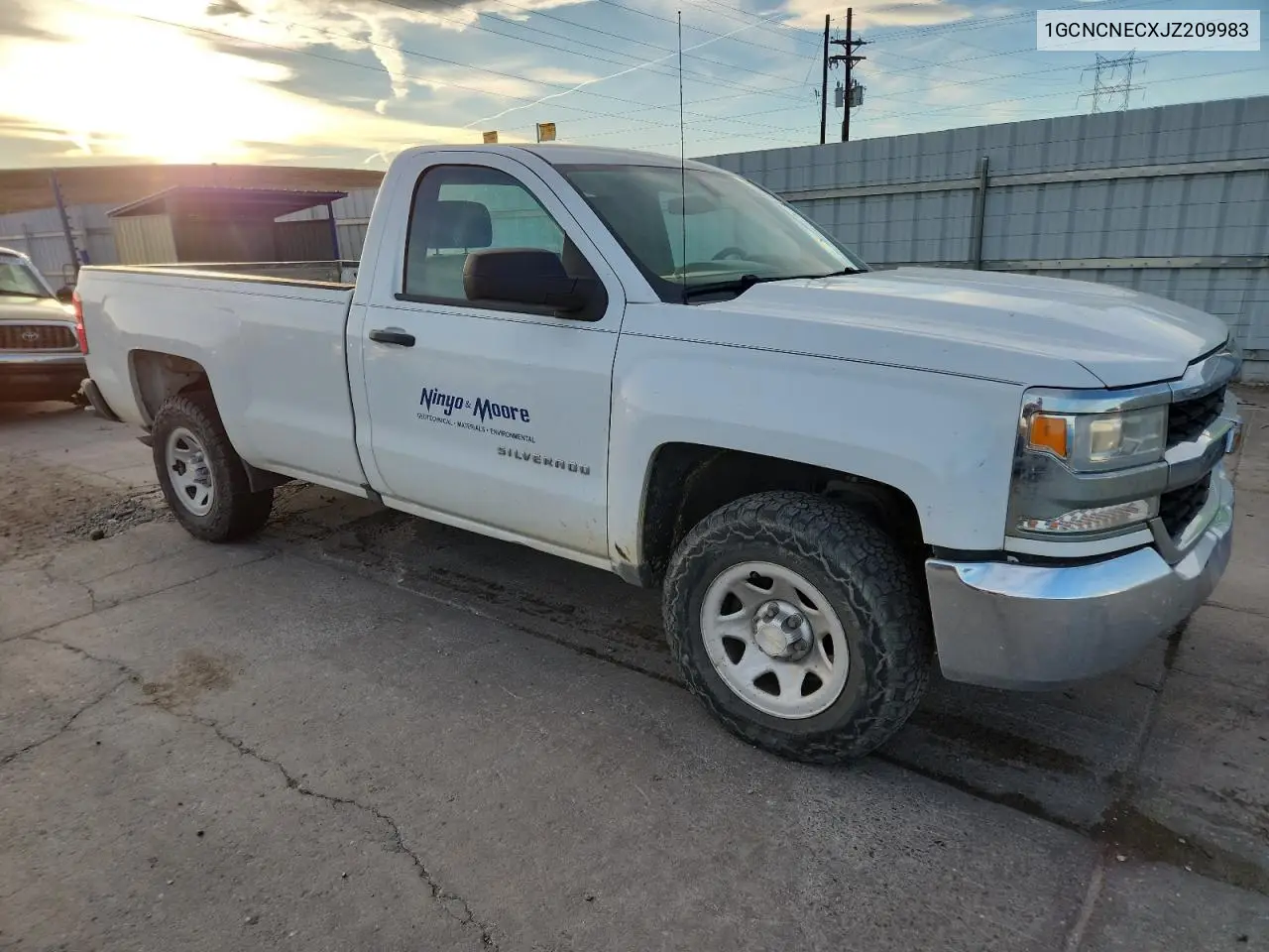 1GCNCNECXJZ209983 2018 Chevrolet Silverado C1500