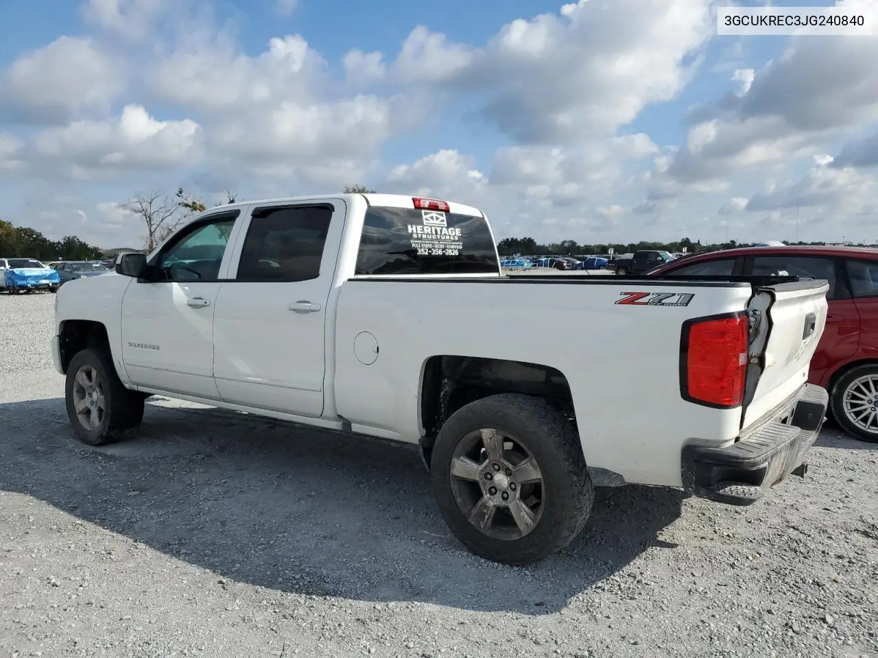3GCUKREC3JG240840 2018 Chevrolet Silverado K1500 Lt