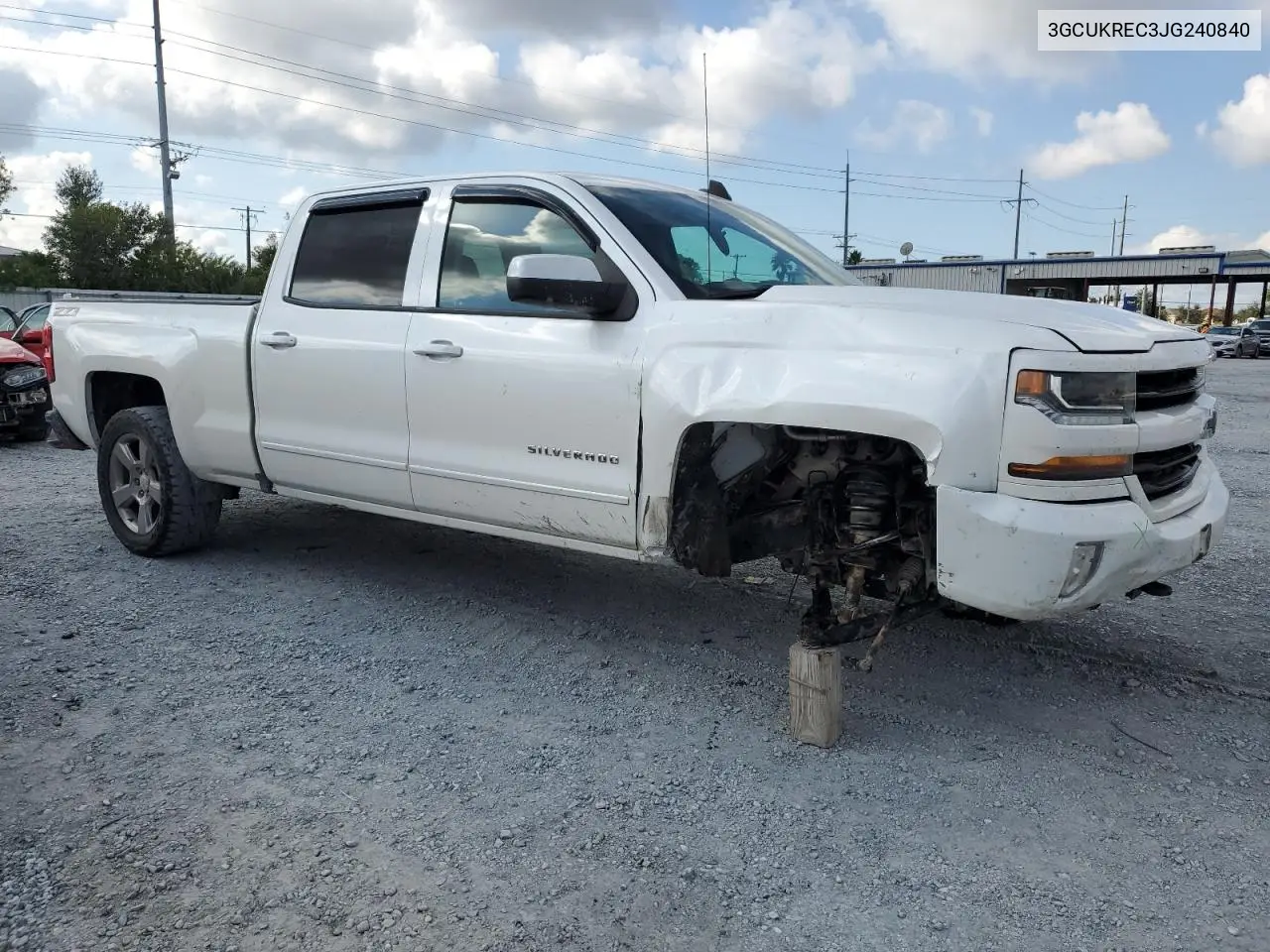 3GCUKREC3JG240840 2018 Chevrolet Silverado K1500 Lt